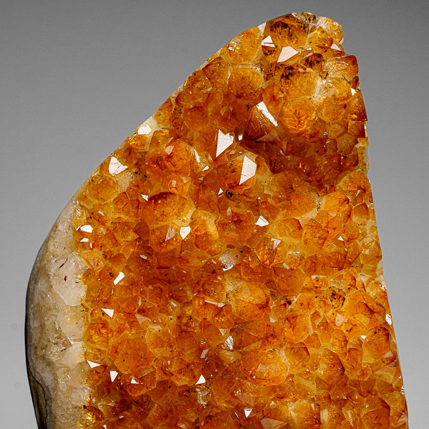 Genuine Citrine Quartz Crystal Cluster from Brazil (21.5 lbs)