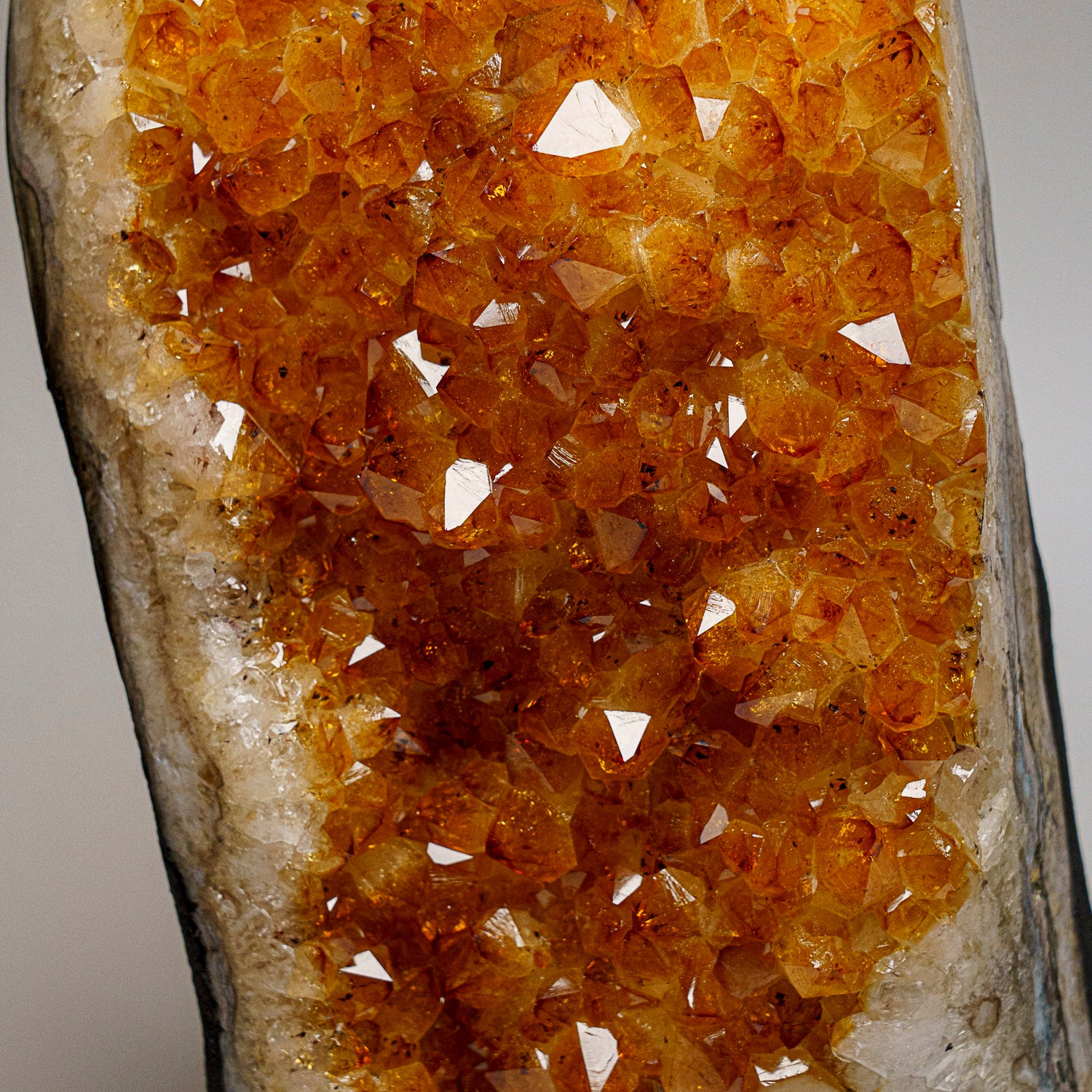 Genuine Citrine Quartz Crystal Cluster from Brazil (21.5 lbs)