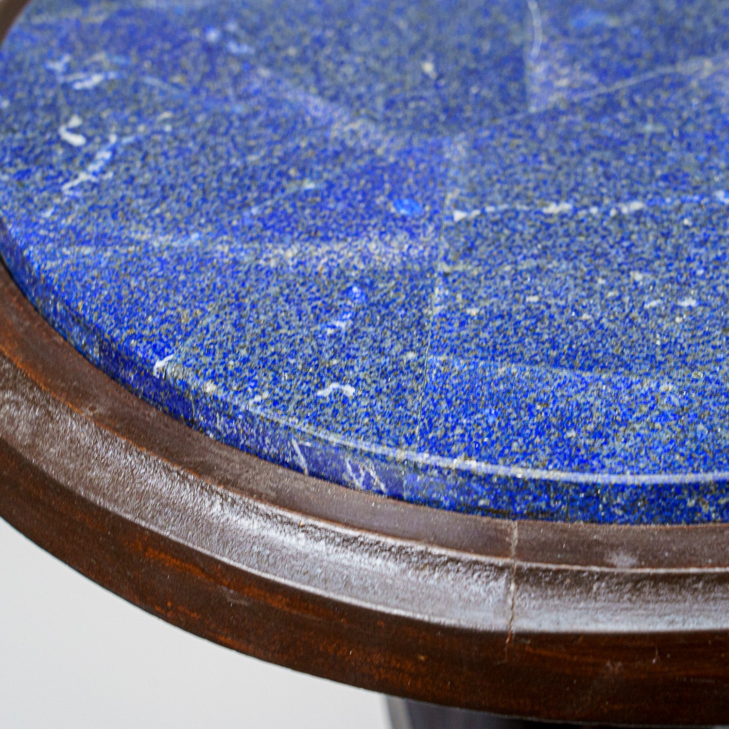 Genuine Polished Lapis Lazuli Round Table (20 lbs