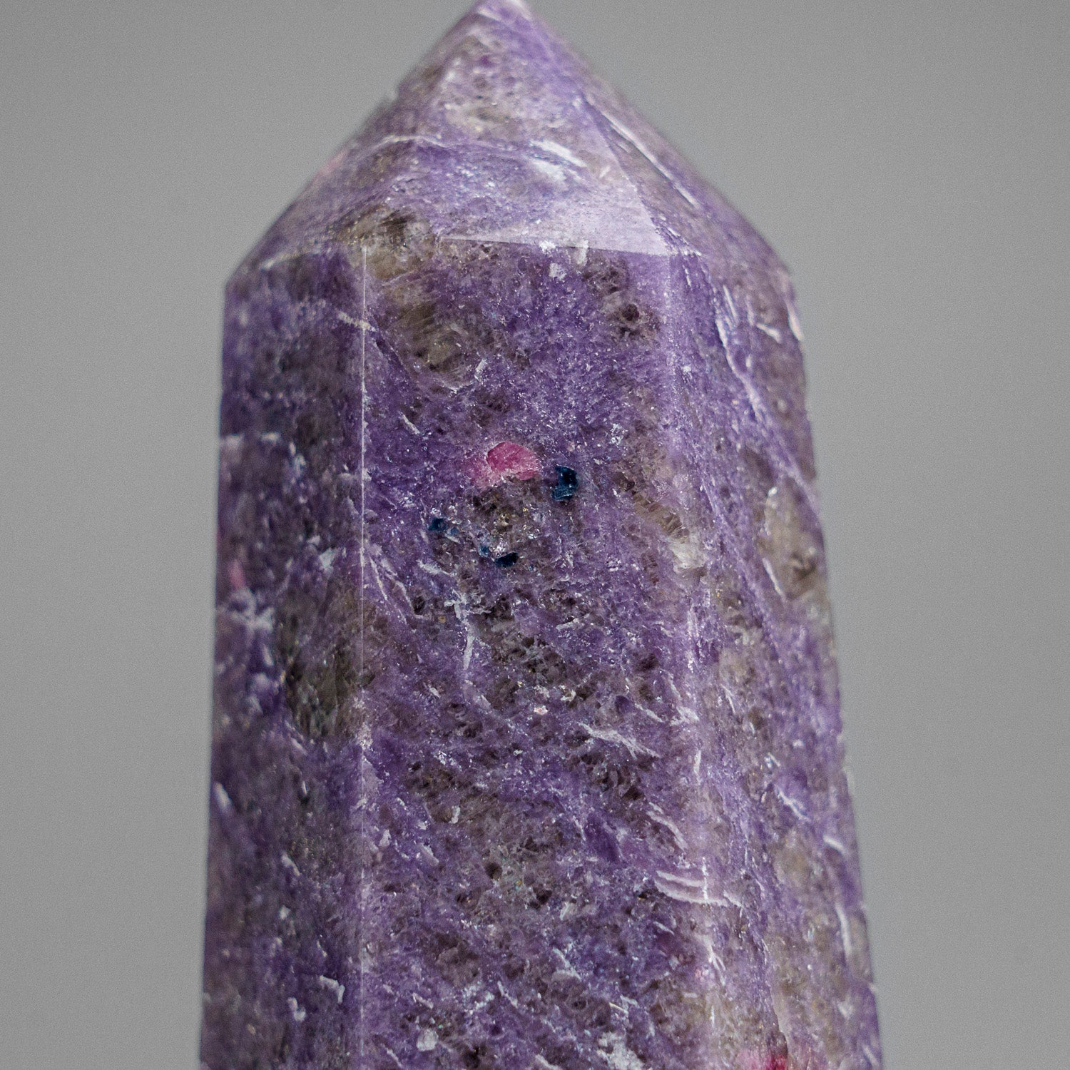 Genuine Polished Lepidolite Point from Madagascar (1.3 lbs)