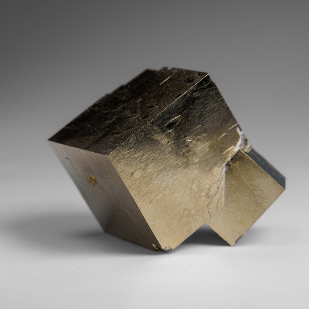 Pyrite Cube from Navajún, La Rioja Province, Spain (187.5 grams)
