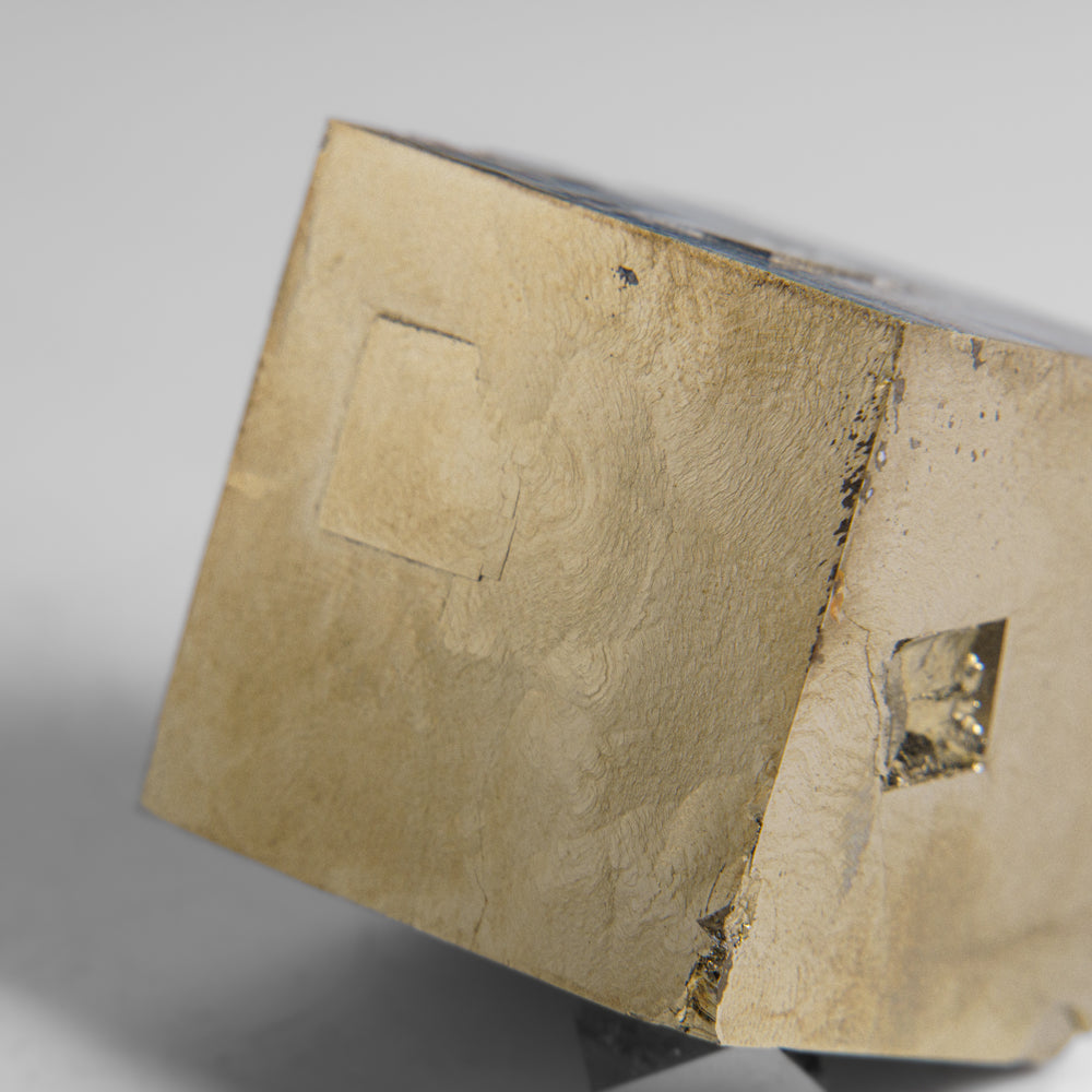 Pyrite Cube from Navajún, La Rioja Province, Spain (207.2 grams)