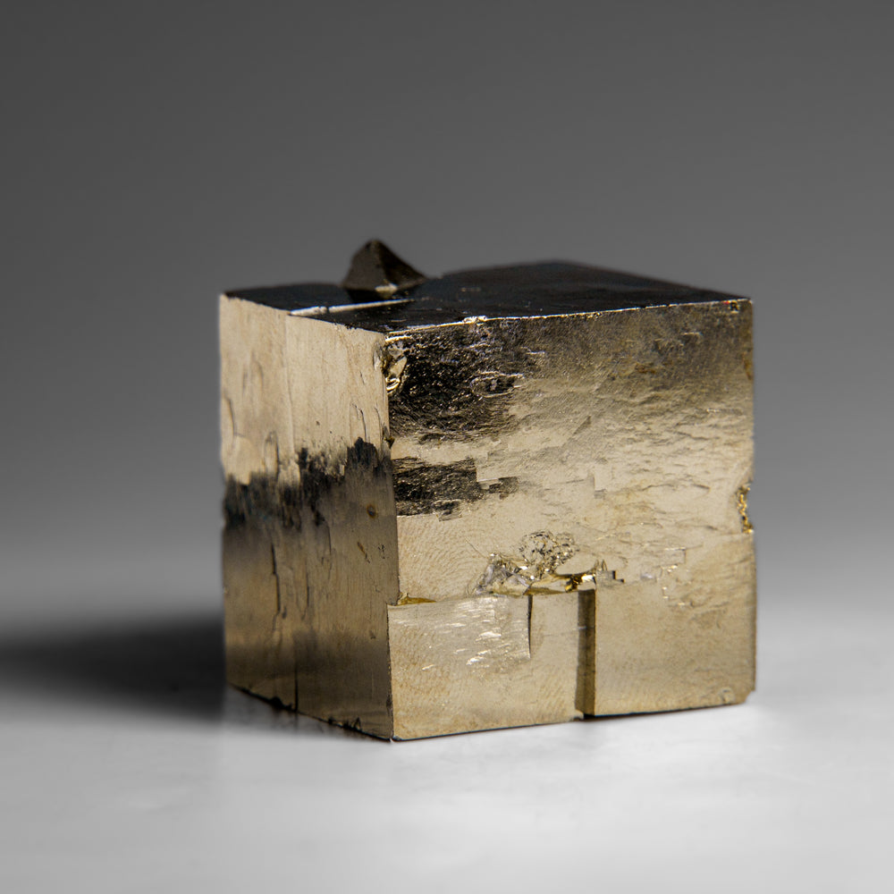 Pyrite Cube from Navajún, La Rioja Province, Spain (295.7 grams)