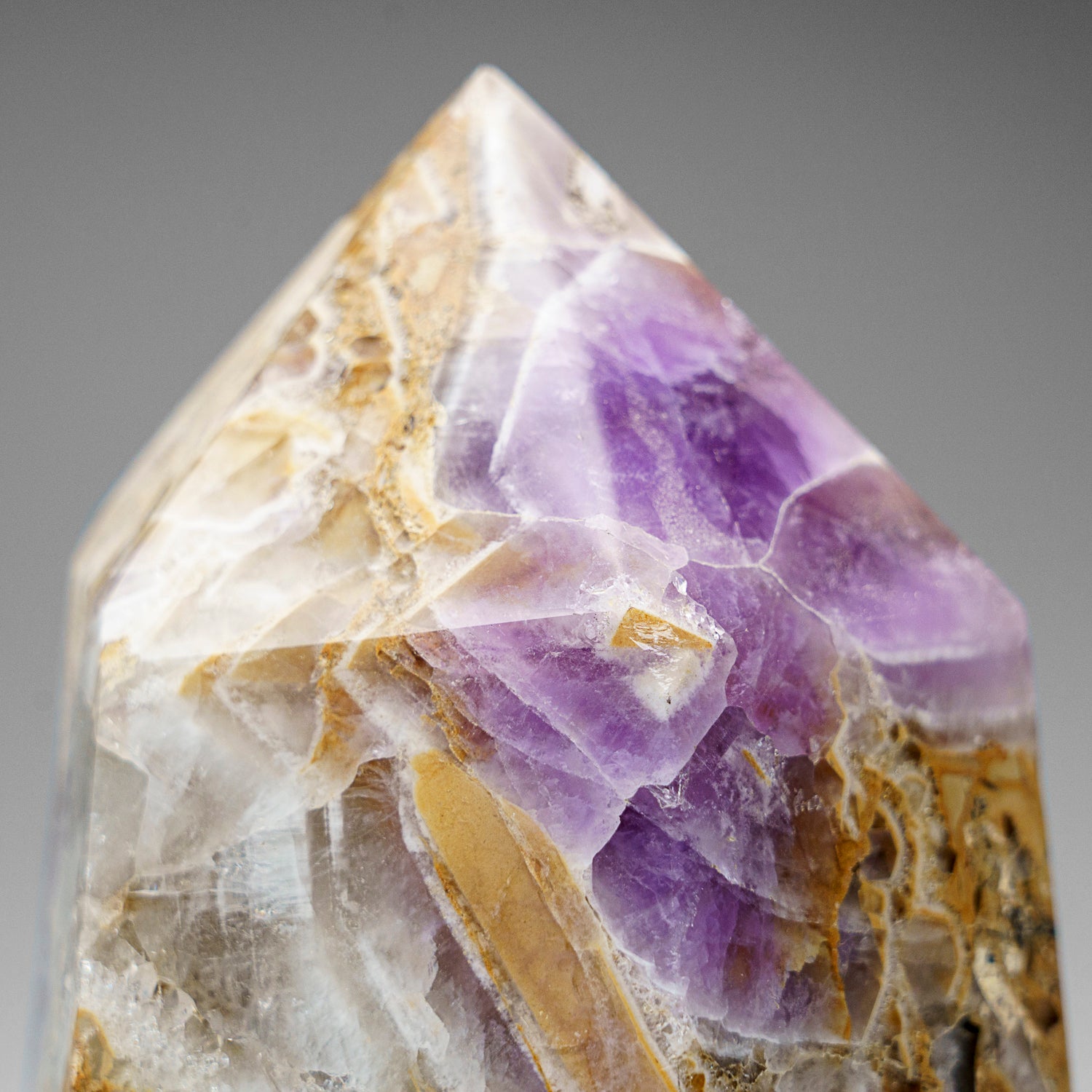 Polished Amethyst Crystal Point From Brazil (3 lbs)