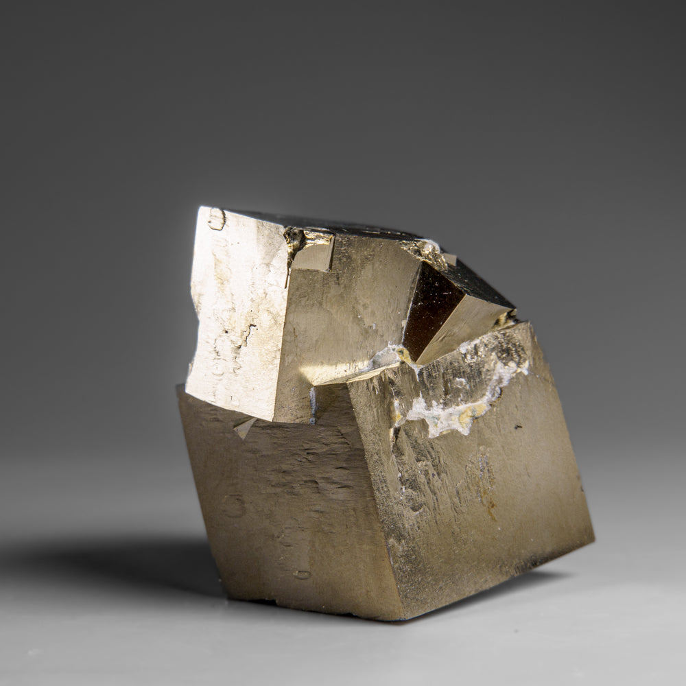 Pyrite Cube from Navajún, La Rioja Province, Spain (344.9 grams)