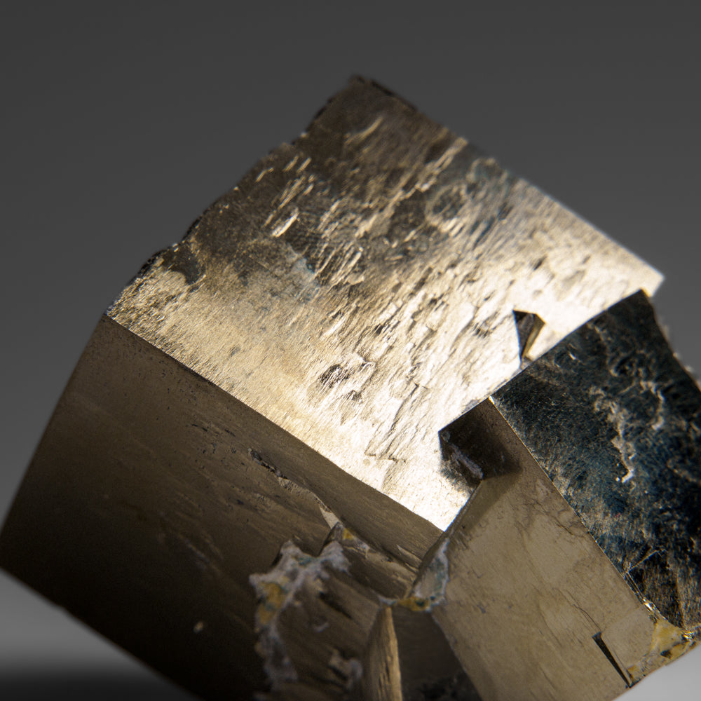 Pyrite Cube from Navajún, La Rioja Province, Spain (344.9 grams)