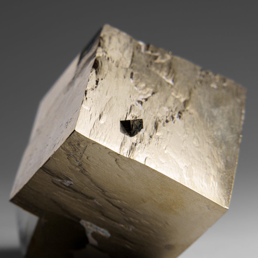 Pyrite Cube from Navajún, La Rioja Province, Spain (344.9 grams)