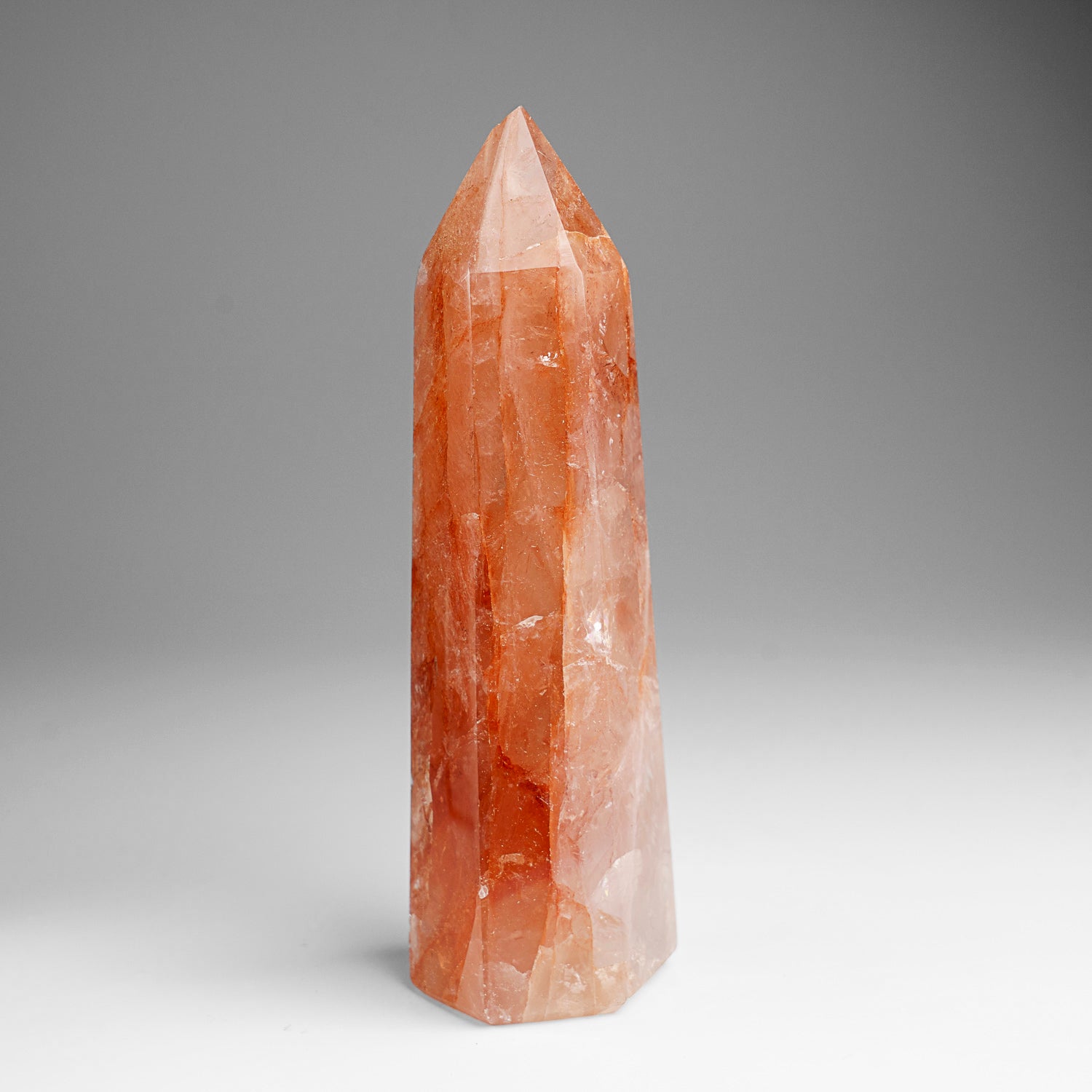 Genuine Polished Strawberry Quartz Point (.9 lbs)