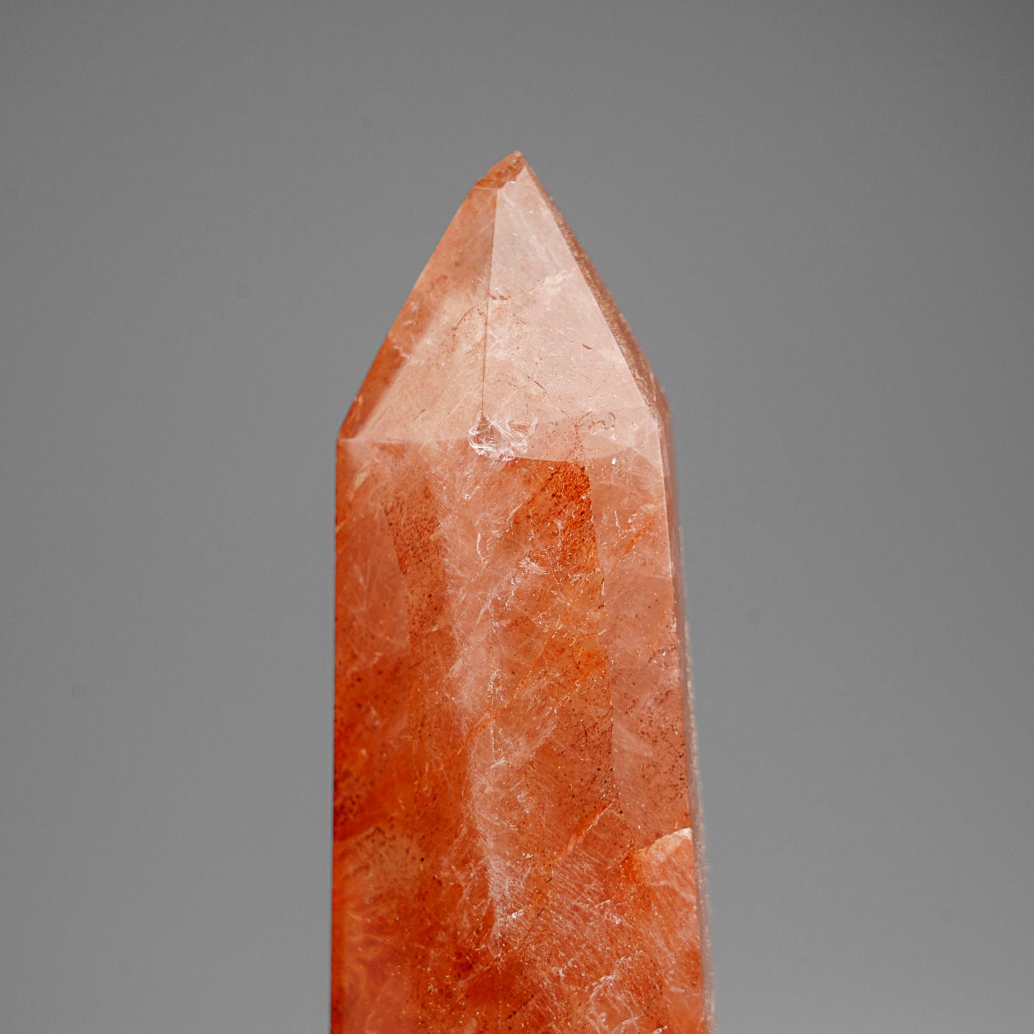 Genuine Polished Strawberry Quartz Point (.9 lbs)