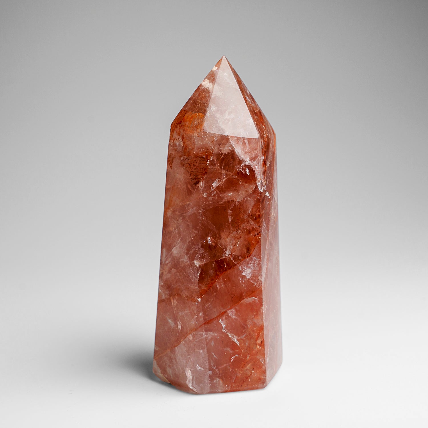 Genuine Polished Strawberry Quartz Point (1 lbs)