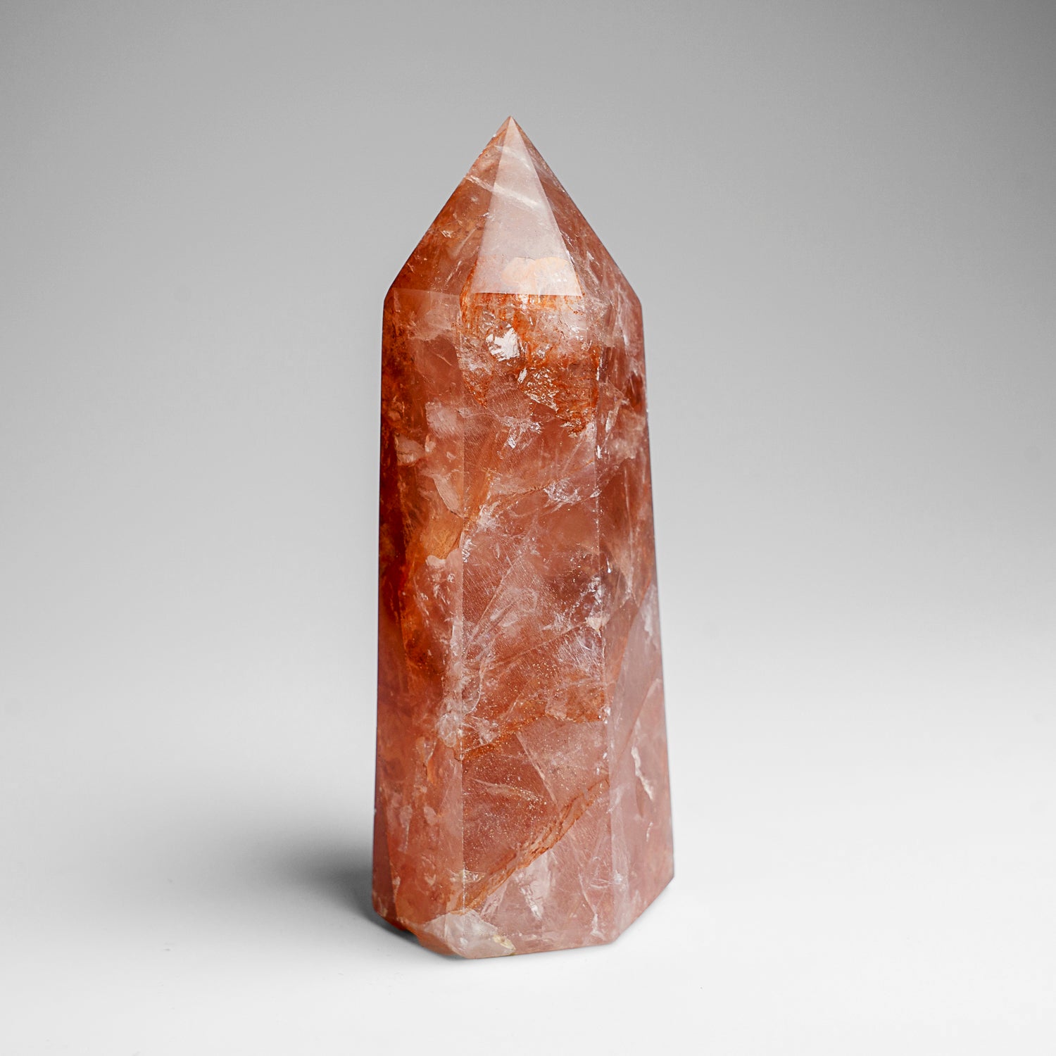 Genuine Polished Strawberry Quartz Point (1 lbs)