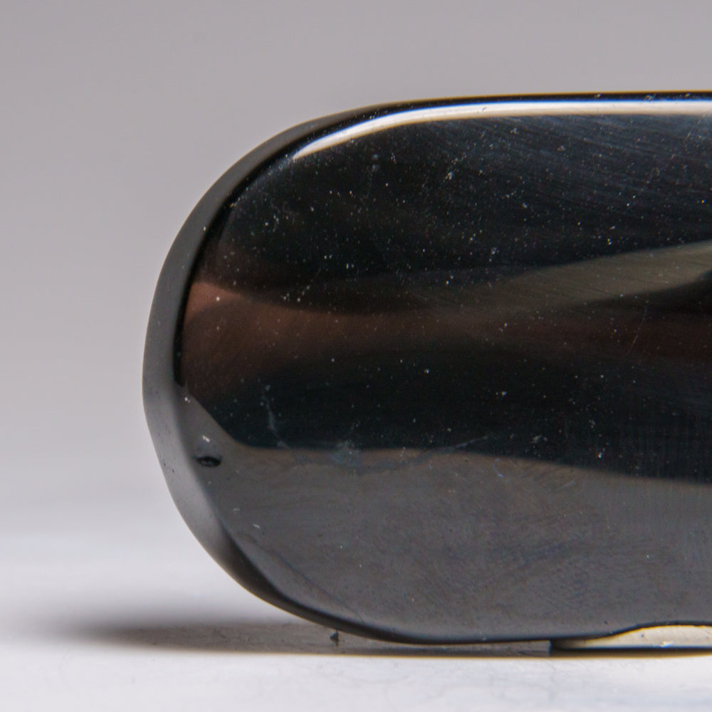 Genuine Polished Gem Transparent Obsidian (Small) Palm Crystal