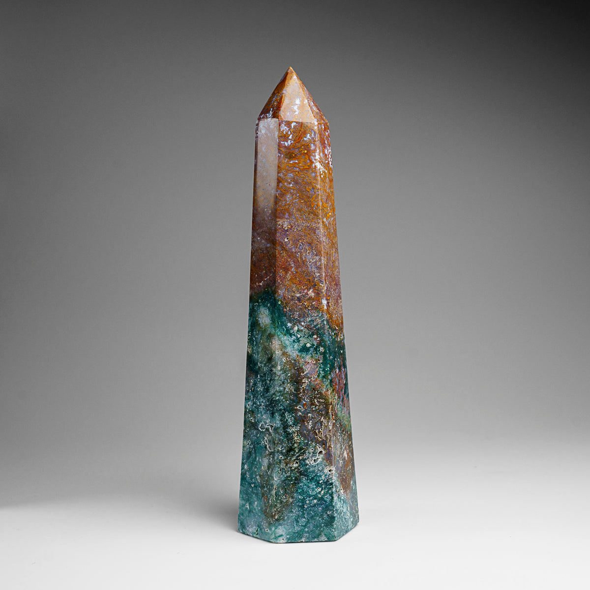 Polished Ocean Jasper Point from Madagascar (1.9 lbs) — Astro