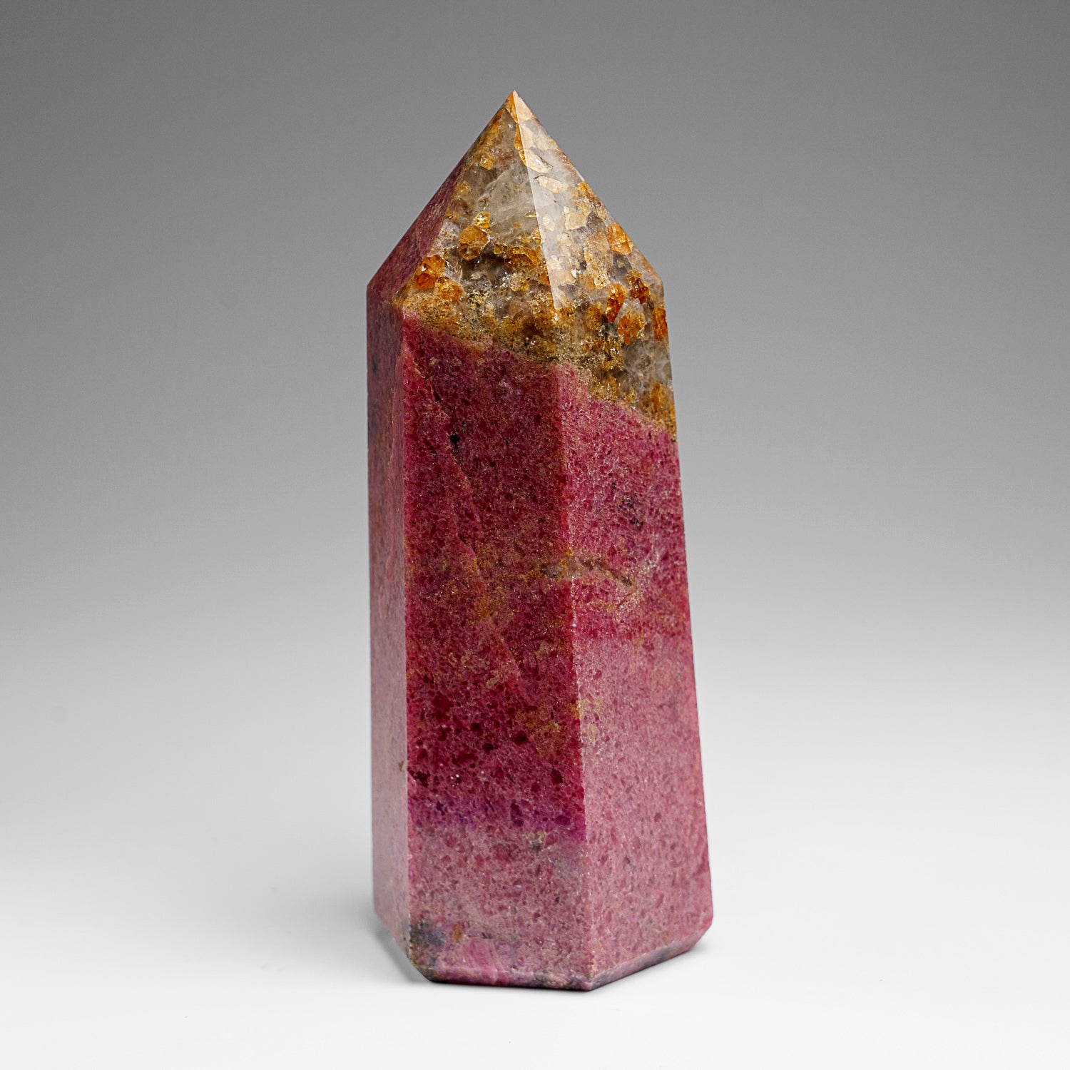 Genuine Polished Imperial Rhodonite Point (1.8 lbs)