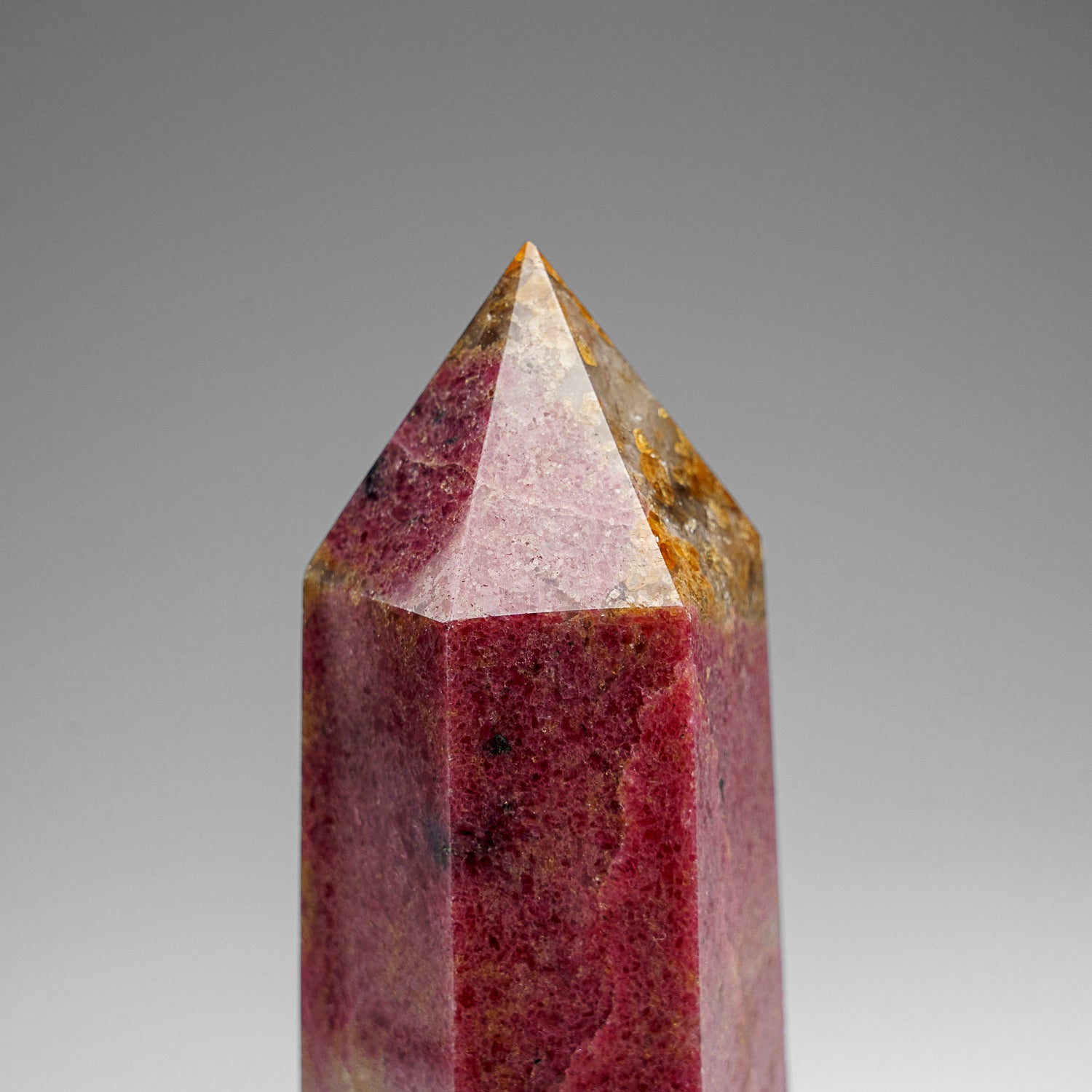 Genuine Polished Imperial Rhodonite Point (1.8 lbs)