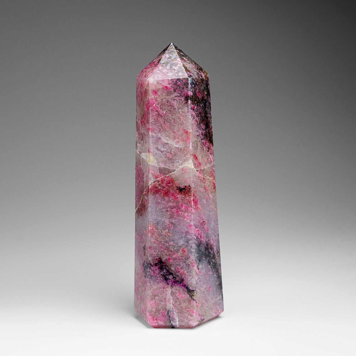 Genuine Polished Imperial Rhodonite Point (1.4 lbs)