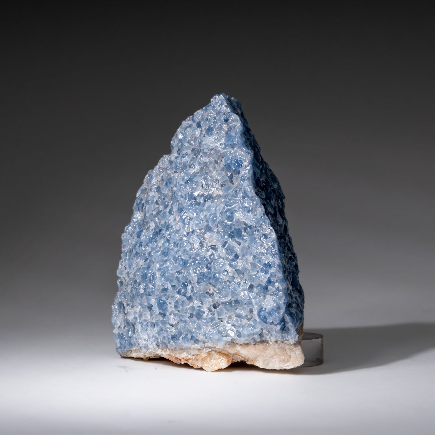 Blue Calcite Crystal Cluster from Mexico (2.8 lbs)