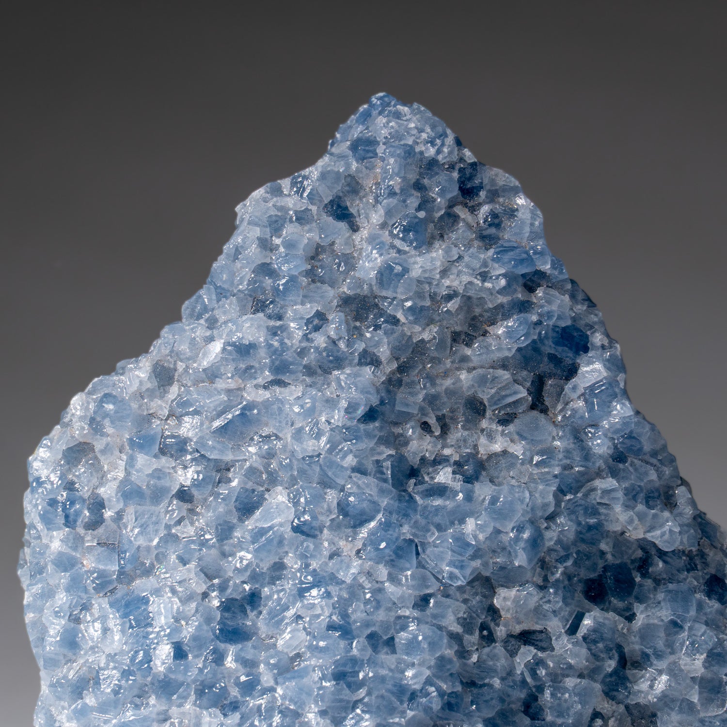 Blue Calcite Crystal Cluster from Mexico (2.8 lbs)