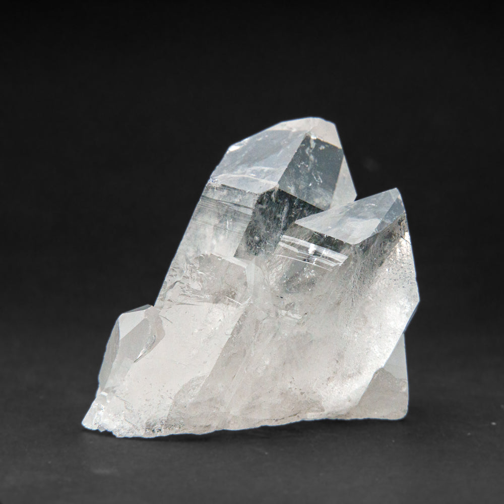 Genuine Clear Quartz Crystal Cluster from Brazil (326.6 grams)