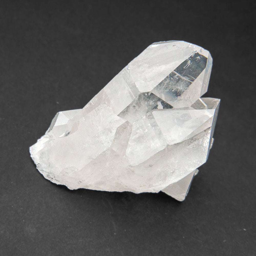 Genuine Clear Quartz Crystal Cluster from Brazil (326.6 grams)