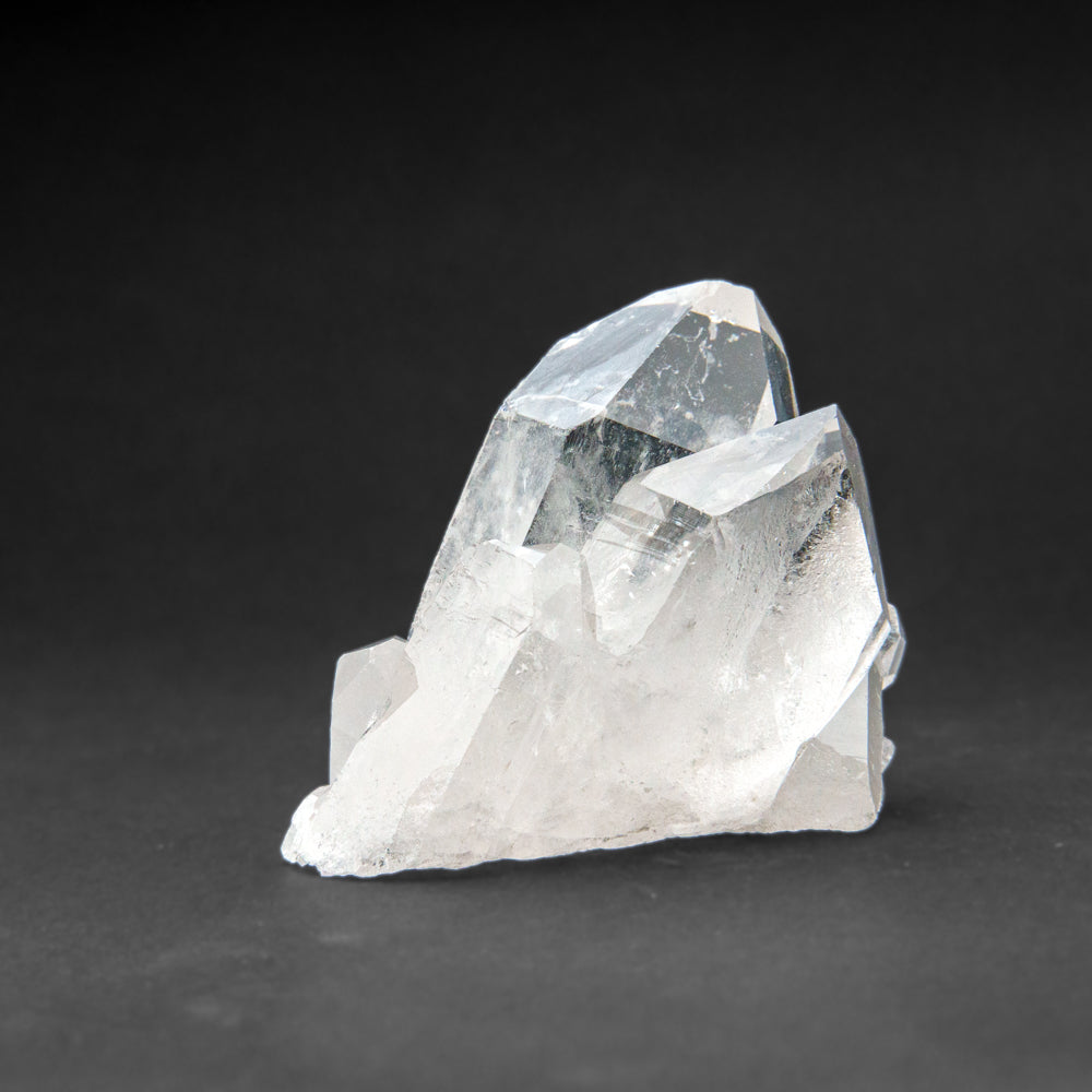 Genuine Clear Quartz Crystal Cluster from Brazil (326.6 grams)