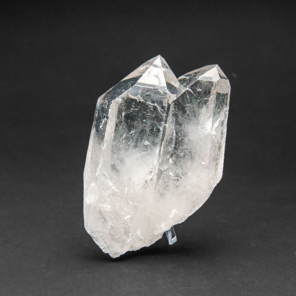 Genuine Clear Quartz Crystal Cluster from Brazil (408 grams)