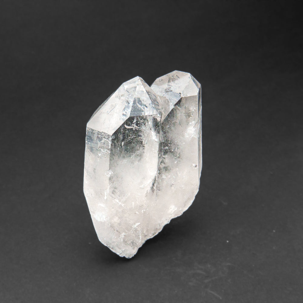 Genuine Clear Quartz Crystal Cluster from Brazil (408 grams)