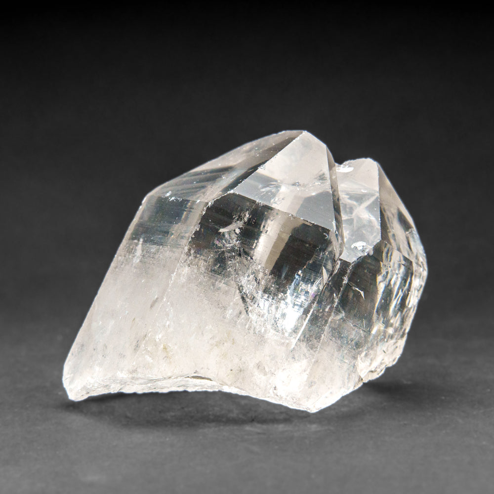 Genuine Clear Quartz Crystal Cluster from Brazil (423.5 grams)