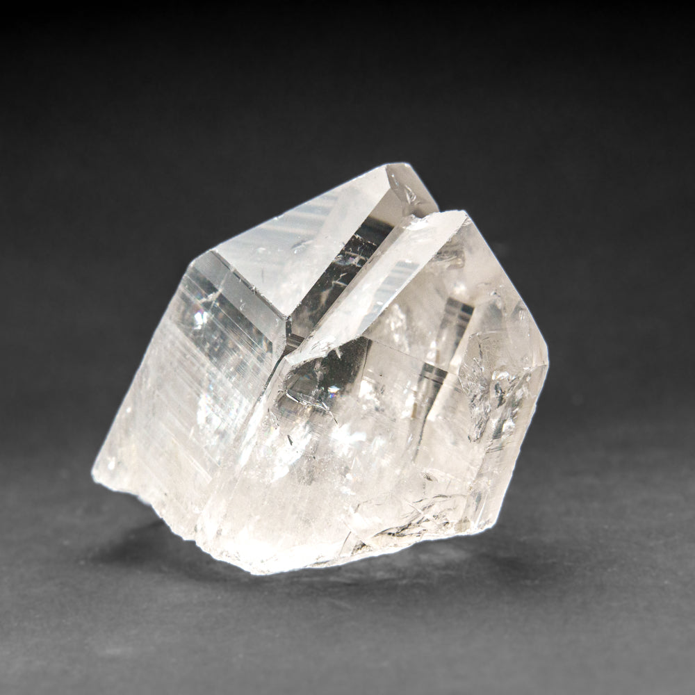 Genuine Clear Quartz Crystal Cluster from Brazil (423.5 grams)