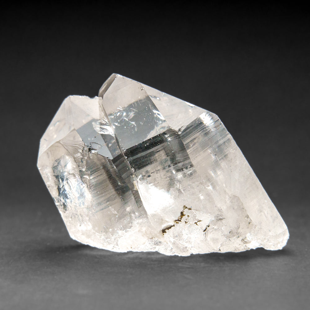 Genuine Clear Quartz Crystal Cluster from Brazil (423.5 grams)