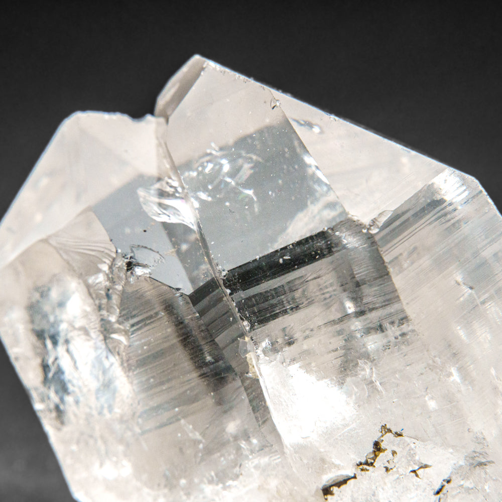 Genuine Clear Quartz Crystal Cluster from Brazil (423.5 grams)