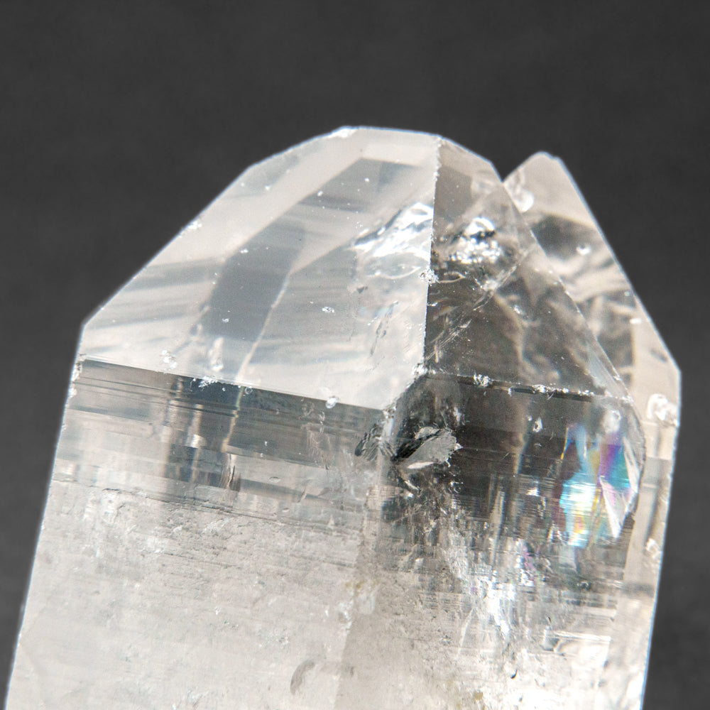 Genuine Clear Quartz Crystal Cluster from Brazil (423.5 grams)