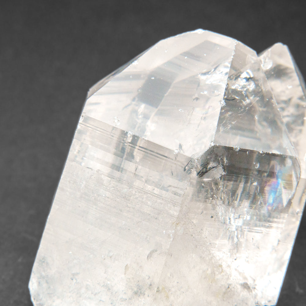 Genuine Clear Quartz Crystal Cluster from Brazil (423.5 grams)