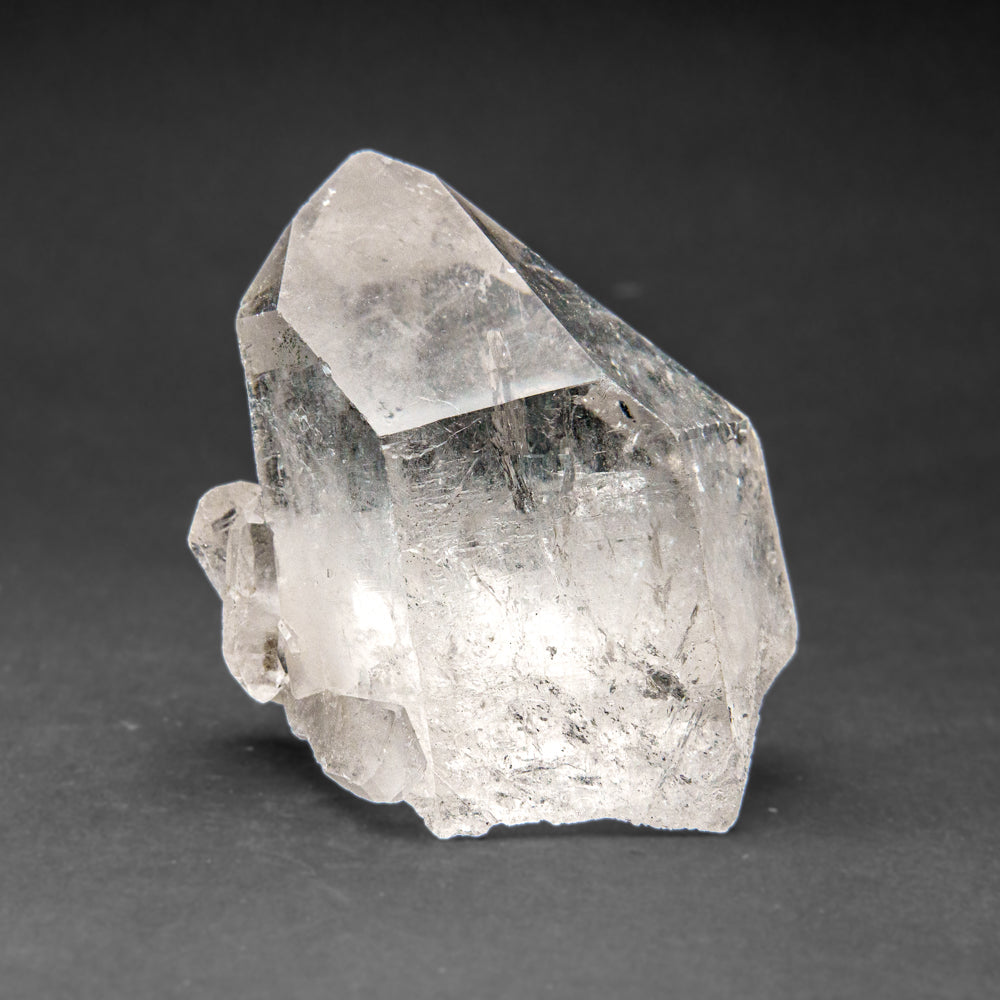 Genuine Clear Quartz Crystal Cluster from Brazil (408.1 grams)