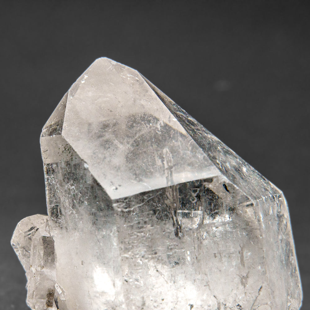 Genuine Clear Quartz Crystal Cluster from Brazil (408.1 grams)
