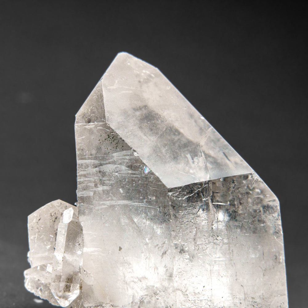 Genuine Clear Quartz Crystal Cluster from Brazil (408.1 grams)