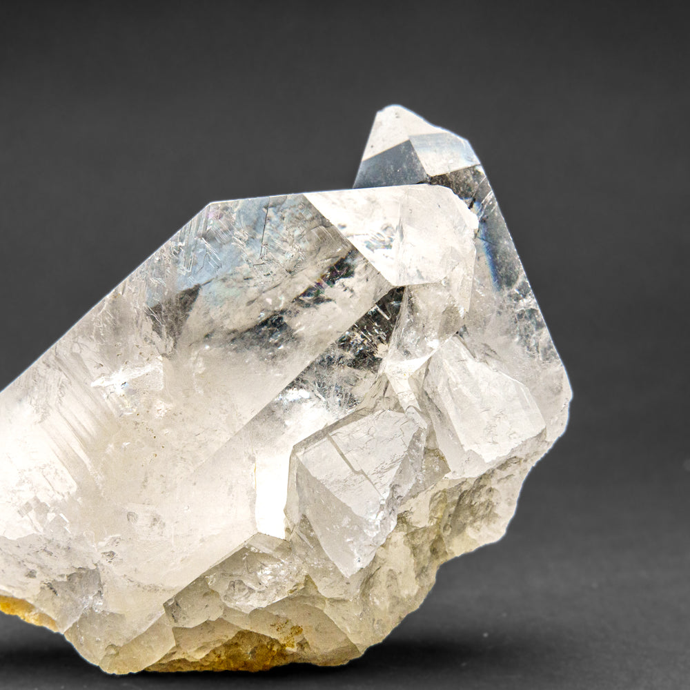 Genuine Clear Quartz Crystal Cluster from Brazil (1.2 lbs)