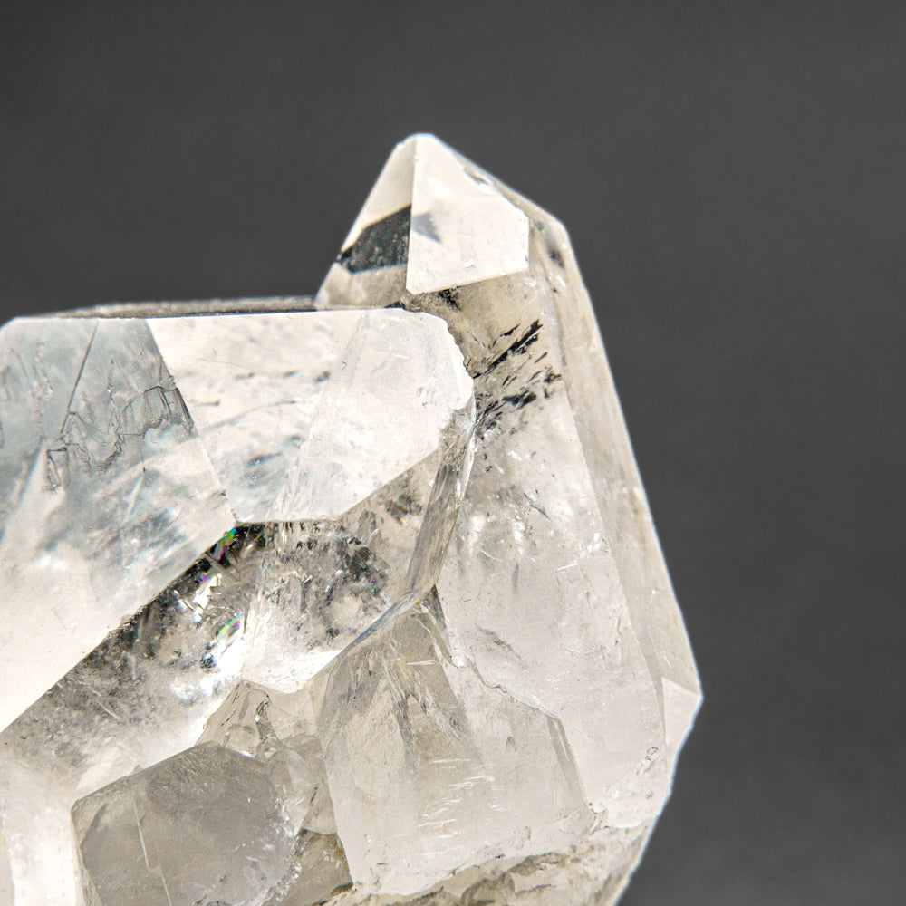 Genuine Clear Quartz Crystal Cluster from Brazil (1.2 lbs)