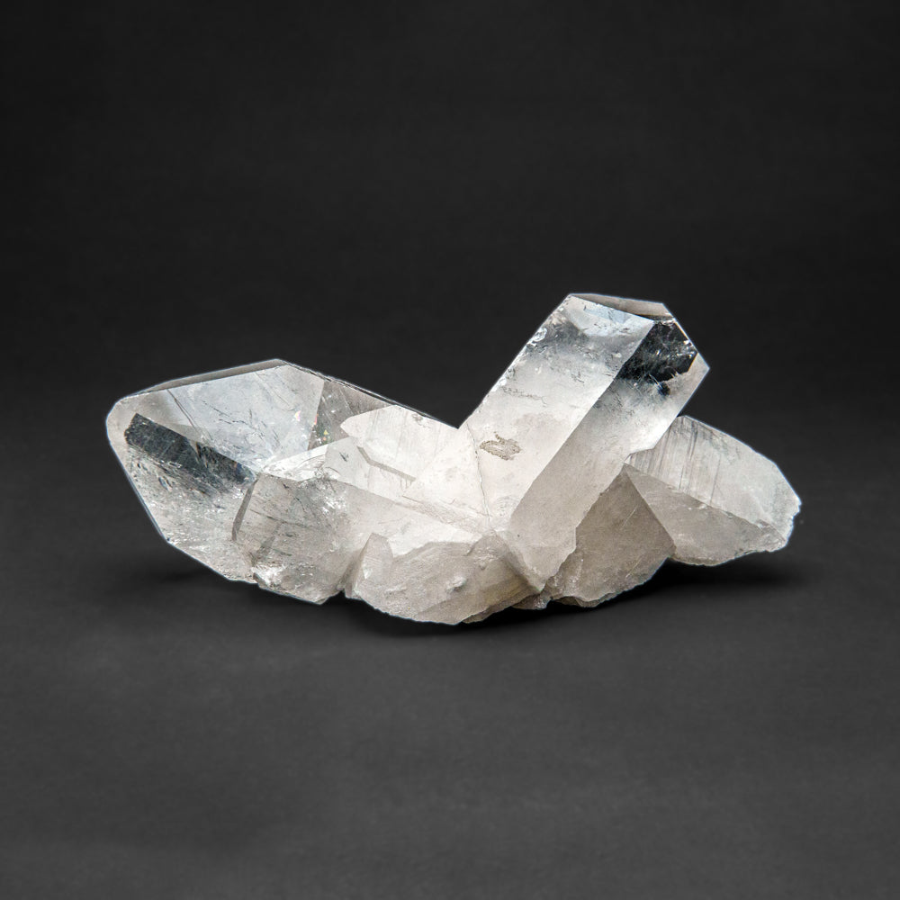 Genuine Clear Quartz Crystal Cluster from Brazil (1.5 lbs)