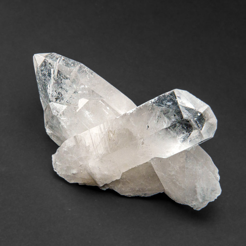 Genuine Clear Quartz Crystal Cluster from Brazil (1.5 lbs)