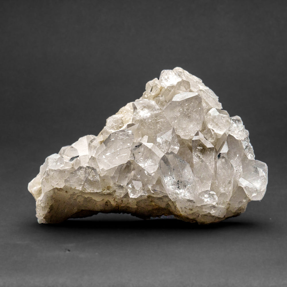 Genuine Clear Quartz Crystal Cluster from Brazil (2.4 lbs)