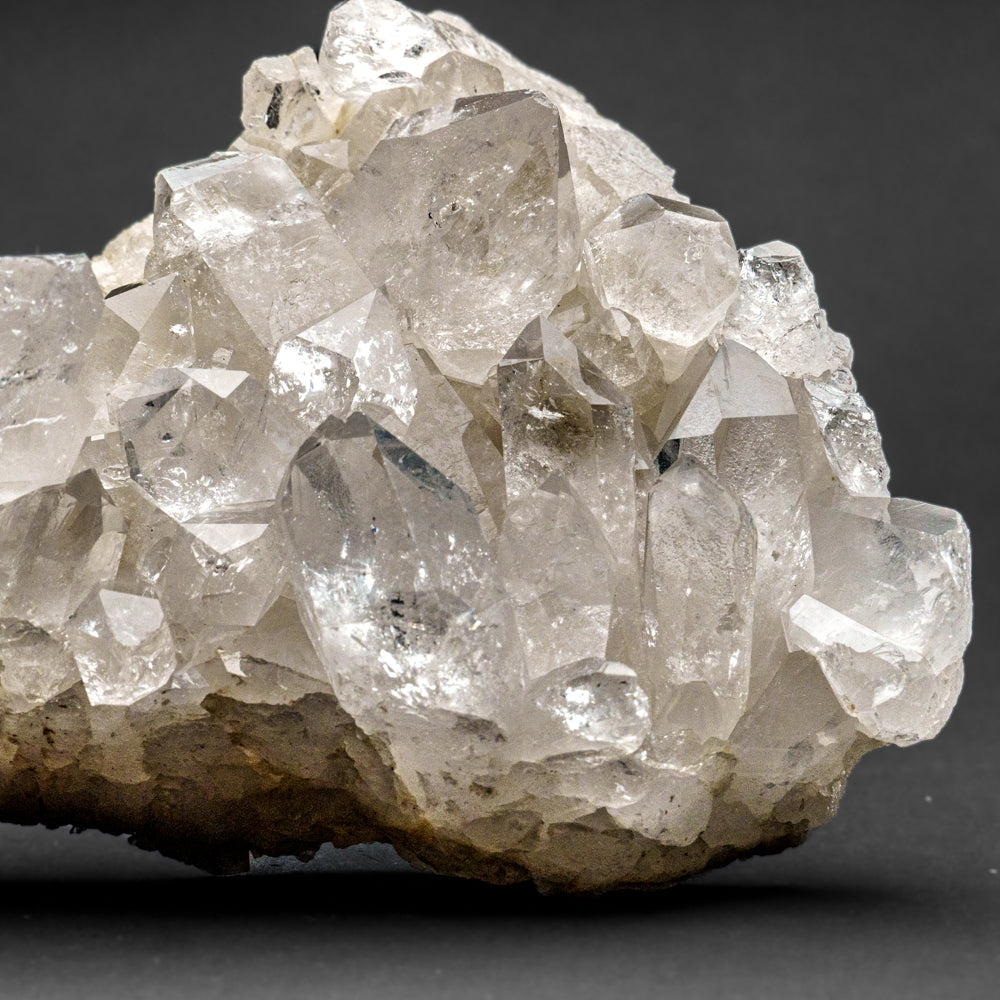 Genuine Clear Quartz Crystal Cluster from Brazil (2.4 lbs)