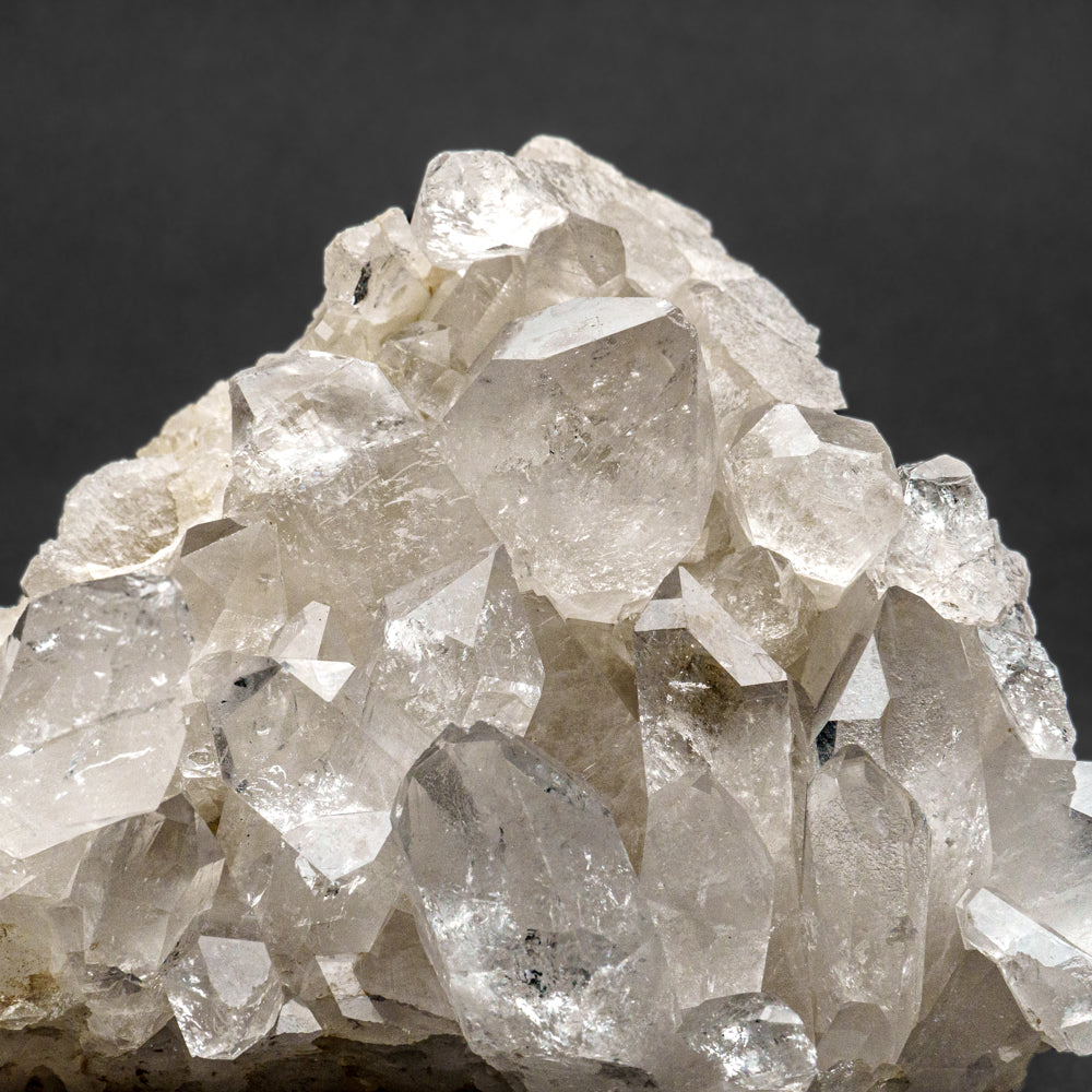 Genuine Clear Quartz Crystal Cluster from Brazil (2.4 lbs)
