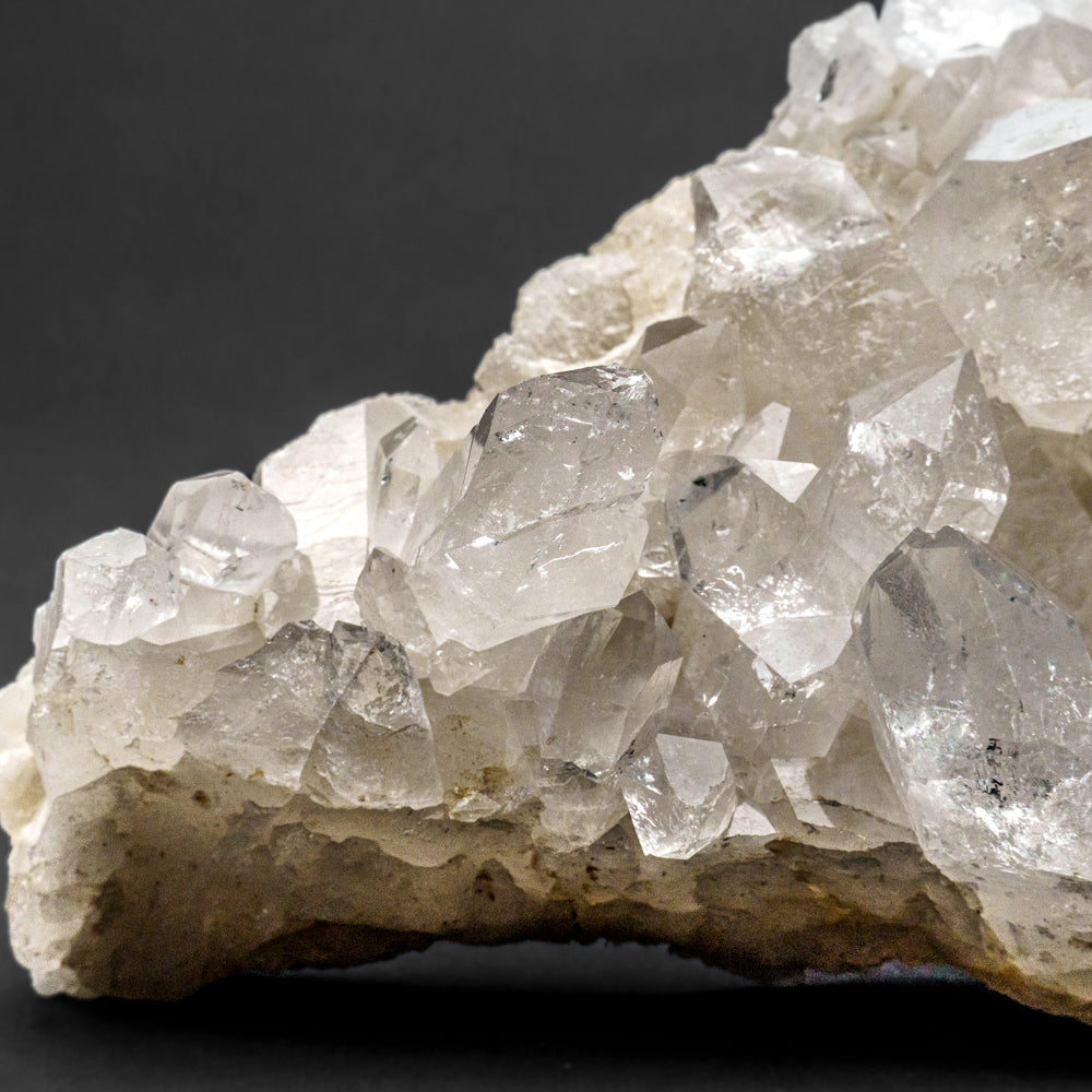 Genuine Clear Quartz Crystal Cluster from Brazil (2.4 lbs)