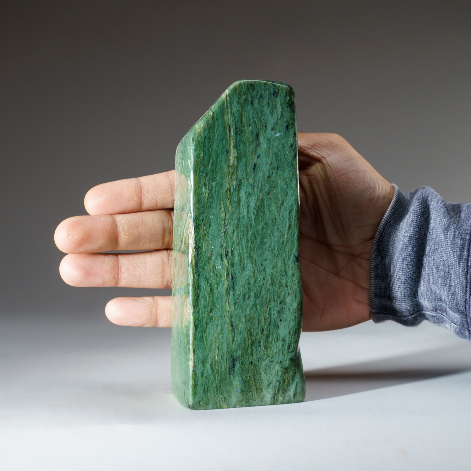 Polished Nephrite Jade Freeform from Pakistan (2.5 lbs)