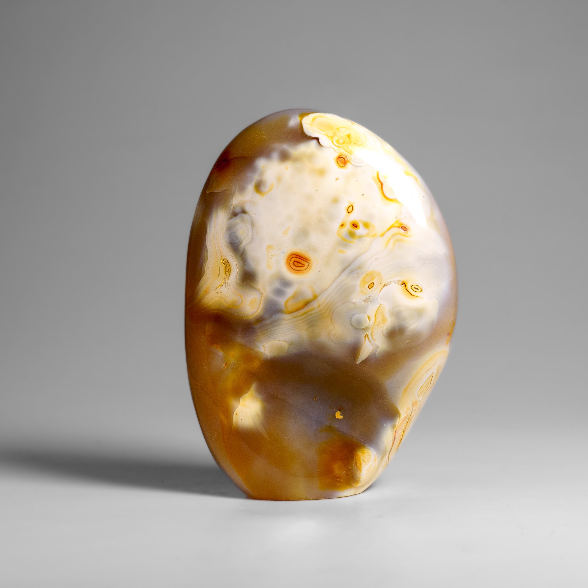 Genuine Polished Agate Freeform from Madagascar (.9 lbs)