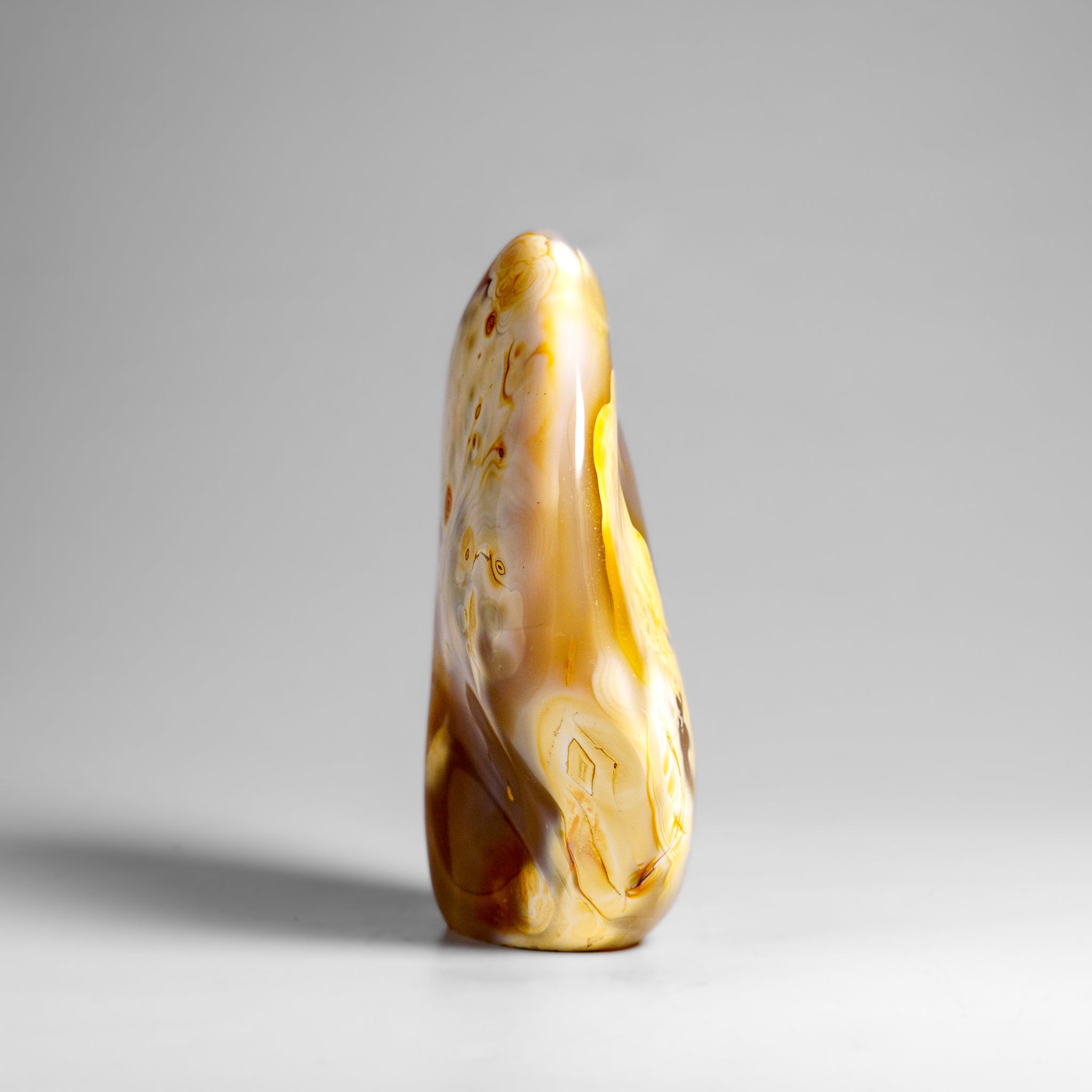 Genuine Polished Agate Freeform from Madagascar (.9 lbs)