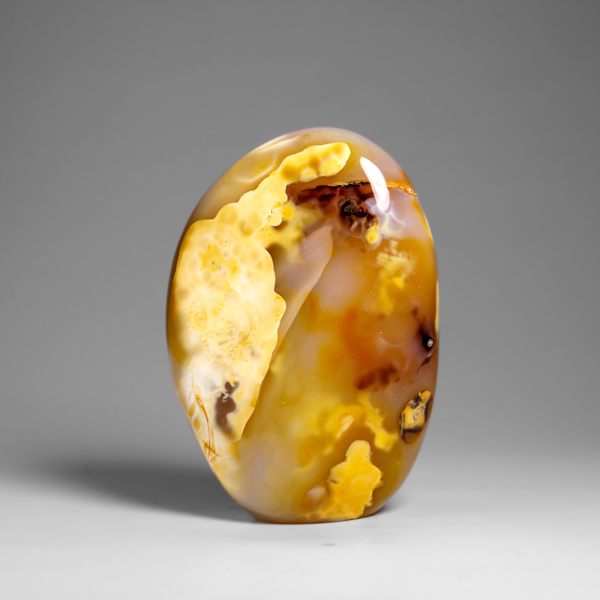 Genuine Polished Agate Freeform from Madagascar (.9 lbs)