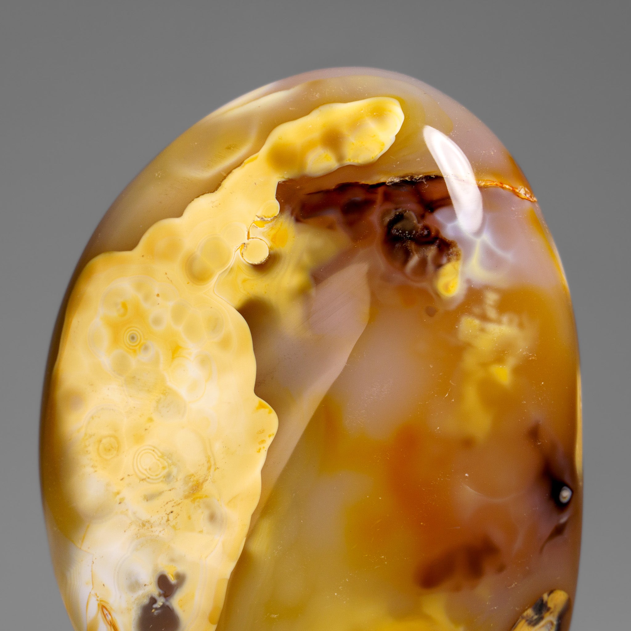 Genuine Polished Agate Freeform from Madagascar (.9 lbs)