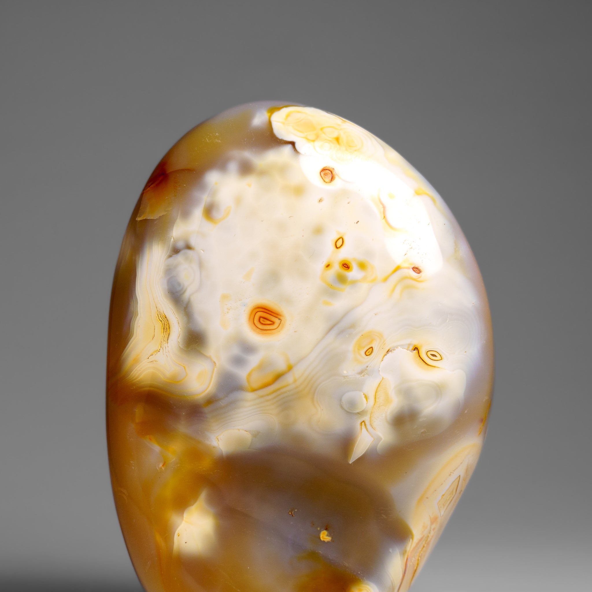 Genuine Polished Agate Freeform from Madagascar (.9 lbs)